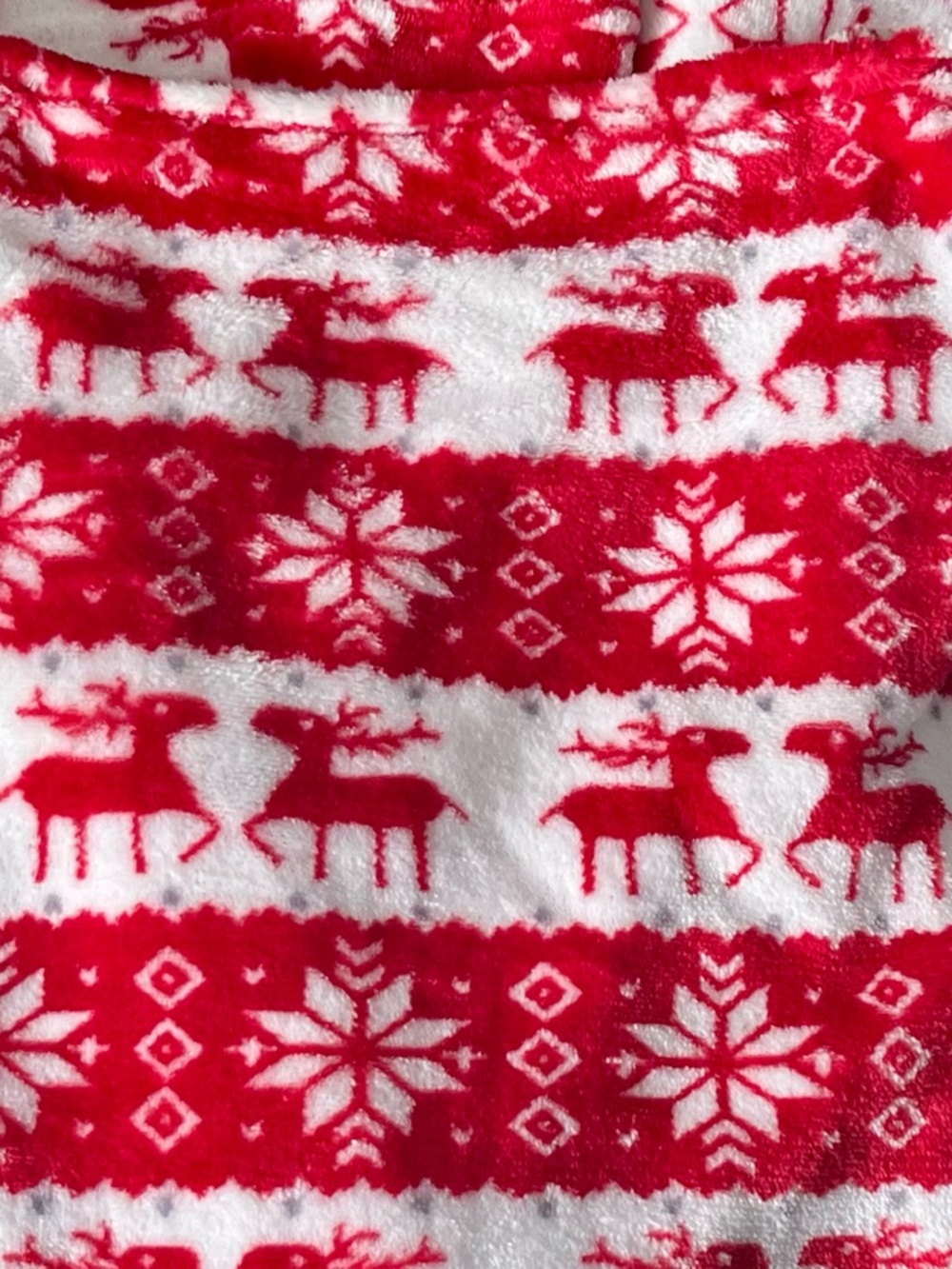 NEW Women’s Comfy Reindeer Print Over the Shoulder Nightgown/Dress/Sweater Sz M. - Picture 9 of 9
